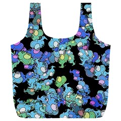 Chromatic Creatures Dance Wacky Pattern Full Print Recycle Bag (xxl) by dflcprintsclothing