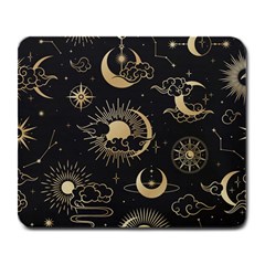 Star Colorful Christmas Abstract Large Mousepad by Ndabl3x