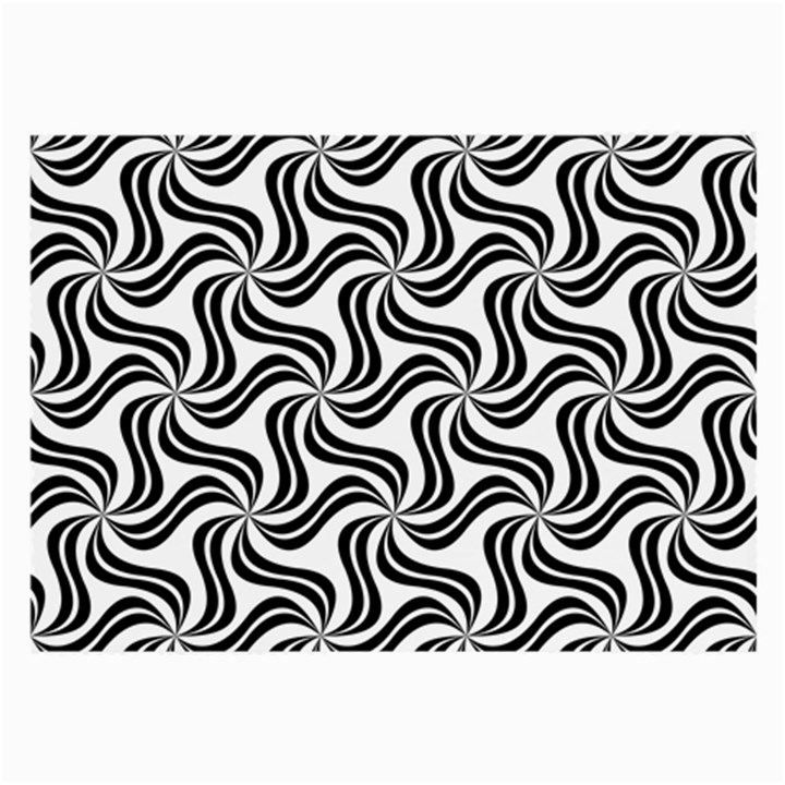 Soft Pattern Repeat Monochrome Large Glasses Cloth (2 Sides)