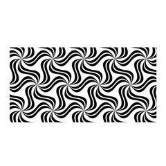 Soft Pattern Repeat Monochrome Satin Wrap 35  X 70  by Ravend