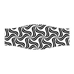 Soft Pattern Repeat Monochrome Stretchable Headband by Ravend