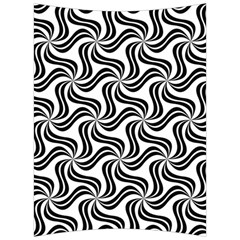 Soft Pattern Repeat Monochrome Back Support Cushion by Ravend