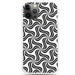 Soft Pattern Repeat Monochrome iPhone 12 Pro max TPU UV Print Case Front