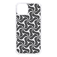 Soft Pattern Repeat Monochrome Iphone 13 Tpu Uv Print Case by Ravend