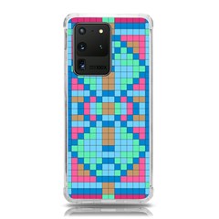 Checkerboard Square Abstract Samsung Galaxy S20 Ultra 6 9 Inch Tpu Uv Case by Ravend