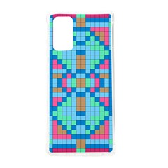 Checkerboard Square Abstract Samsung Galaxy Note 20 Tpu Uv Case by Ravend