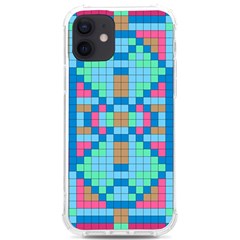 Checkerboard Square Abstract Iphone 12/12 Pro Tpu Uv Print Case by Ravend