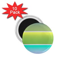 Pattern Banner Background Dot Set 1 75  Magnets (10 Pack)  by Ravend