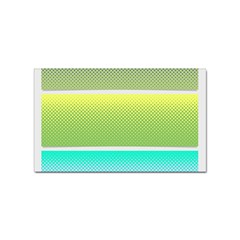 Pattern Banner Background Dot Set Sticker Rectangular (10 Pack) by Ravend