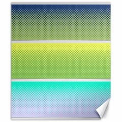 Pattern Banner Background Dot Set Canvas 20  X 24 