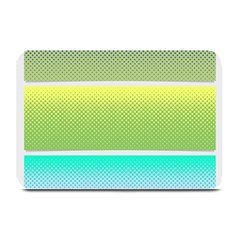 Pattern Banner Background Dot Set Plate Mats