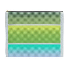 Pattern Banner Background Dot Set Cosmetic Bag (xl)