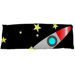 Planet Rocket Space Stars Body Pillow Case (dakimakura)