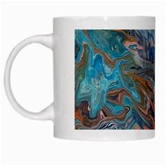 Abstract delta White Mug