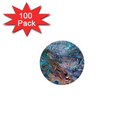 Abstract delta 1  Mini Buttons (100 pack) 