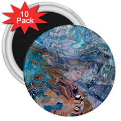 Abstract delta 3  Magnets (10 pack) 