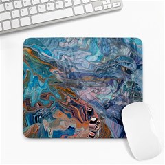 Abstract delta Large Mousepad