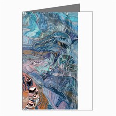 Abstract delta Greeting Card