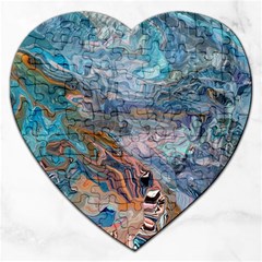 Abstract delta Jigsaw Puzzle (Heart)