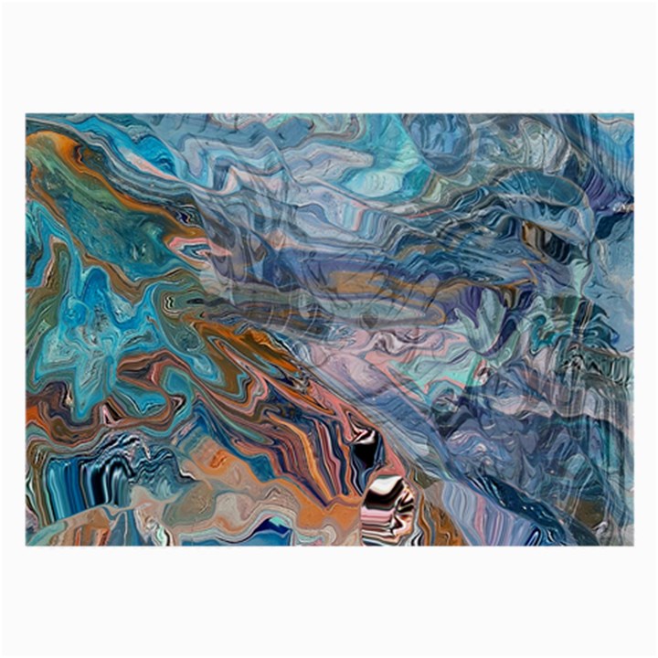 Abstract delta Large Glasses Cloth