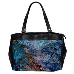 Abstract delta Oversize Office Handbag