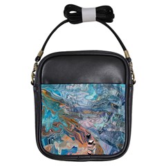 Abstract delta Girls Sling Bag