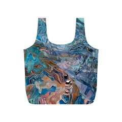 Abstract Delta Full Print Recycle Bag (s) by kaleidomarblingart