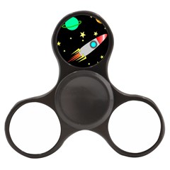 Planet Rocket Space Stars Finger Spinner