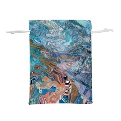 Abstract Delta Lightweight Drawstring Pouch (s) by kaleidomarblingart