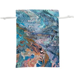 Abstract delta Lightweight Drawstring Pouch (XL)