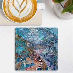 Abstract delta UV Print Square Tile Coaster 