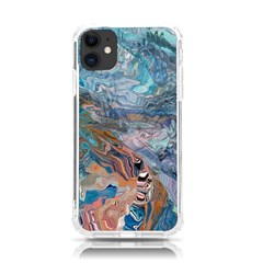 Abstract delta iPhone 11 TPU UV Print Case