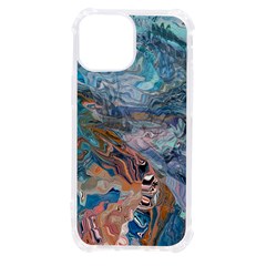 Abstract Delta Iphone 13 Mini Tpu Uv Print Case by kaleidomarblingart