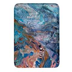 Abstract Delta Rectangular Glass Fridge Magnet (4 Pack) by kaleidomarblingart