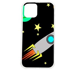 Planet Rocket Space Stars Iphone 12 Pro Max Tpu Uv Print Case