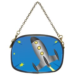 Rocket Spaceship Space Travel Nasa Chain Purse (two Sides) by Ravend