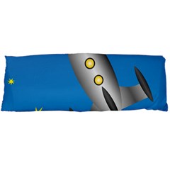 Rocket Spaceship Space Travel Nasa Body Pillow Case Dakimakura (two Sides) by Ravend