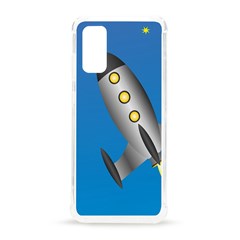 Rocket Spaceship Space Travel Nasa Samsung Galaxy S20 6 2 Inch Tpu Uv Case by Ravend