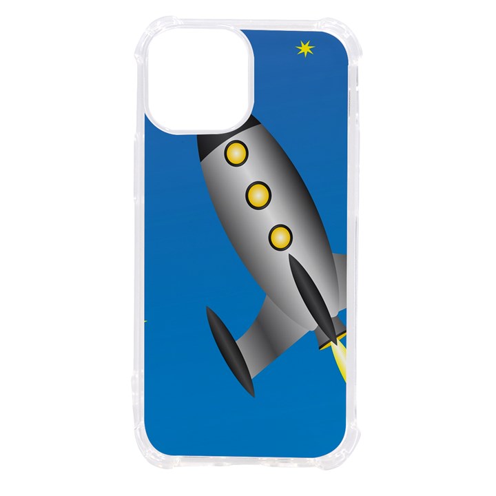 Rocket Spaceship Space Travel Nasa iPhone 13 mini TPU UV Print Case