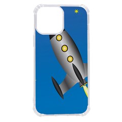 Rocket Spaceship Space Travel Nasa Iphone 13 Pro Max Tpu Uv Print Case by Ravend