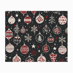 Christmas Decoration Winter Xmas Small Glasses Cloth by Ravend