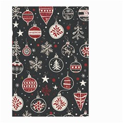 Christmas Decoration Winter Xmas Small Garden Flag (two Sides) by Ravend