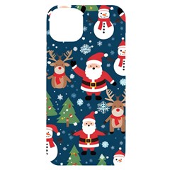 Christmas Decoration Iphone 14 Plus Black Uv Print Case by Ravend