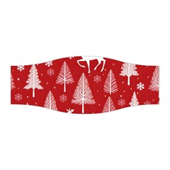 Christmas Tree Deer Pattern Red Stretchable Headband by Ravend