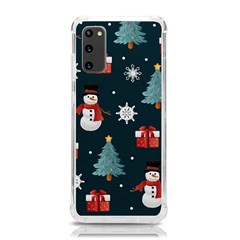 Snowmen Christmas Trees Samsung Galaxy S20 6 2 Inch Tpu Uv Case by Ravend