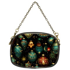 Christmas Ornaments Pattern Chain Purse (two Sides) by Ravend