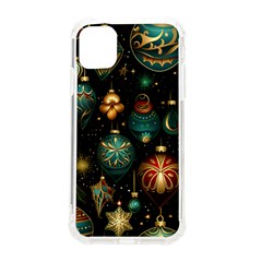 Christmas Ornaments Pattern Iphone 11 Tpu Uv Print Case by Ravend