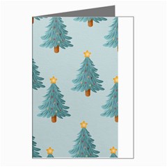 Christmas Trees Time Greeting Card