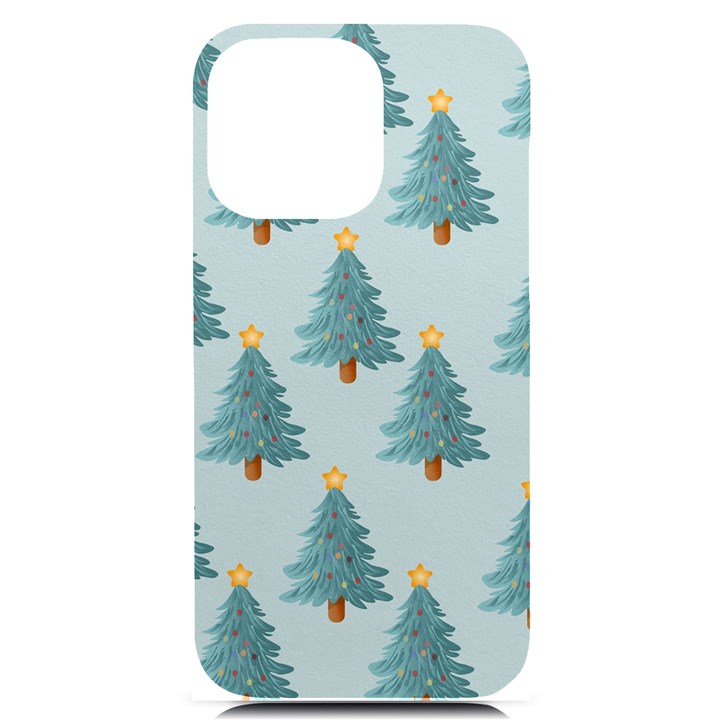 Christmas Trees Time iPhone 14 Pro Max Black UV Print Case