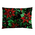 Flower Floral Pattern Christmas Pillow Case 26.62 x18.9  Pillow Case